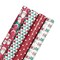 LaRibbons 30" x 10' Holiday Reversible Wrapping Paper Bundle (4-pack) | Joyful Bunch